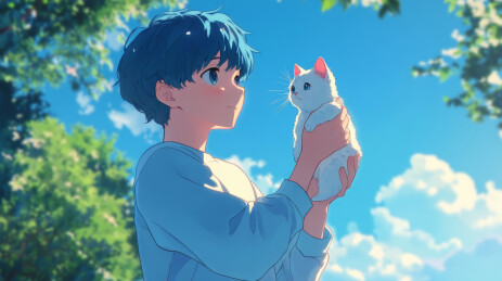 可爱的猫咪