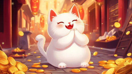 可爱的猫咪
