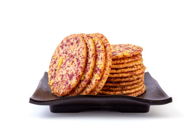 蛋黄紫薯味薄脆饼干