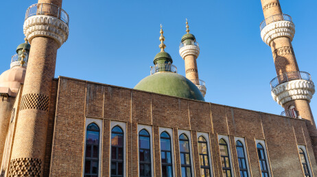 中国新疆乌鲁木齐国际大巴扎的特色建筑