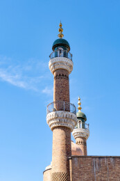 中国新疆乌鲁木齐国际大巴扎的特色建筑