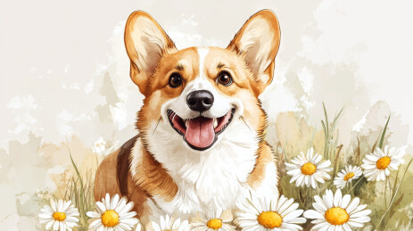 狗狗宠物图片背景