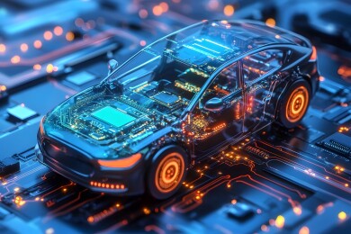 新能源汽车智能辅助驾驶海报