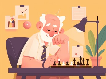 下棋的爷爷