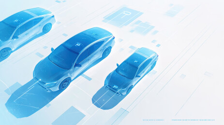 【AIGC】未来感新能源汽车充电