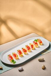 翡翠鲜虾水晶冻           