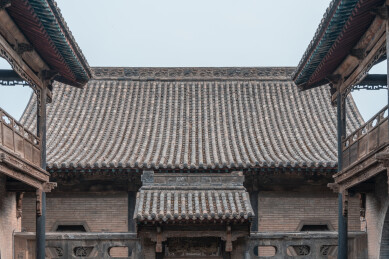 王家大院高家崖敬业堂后院