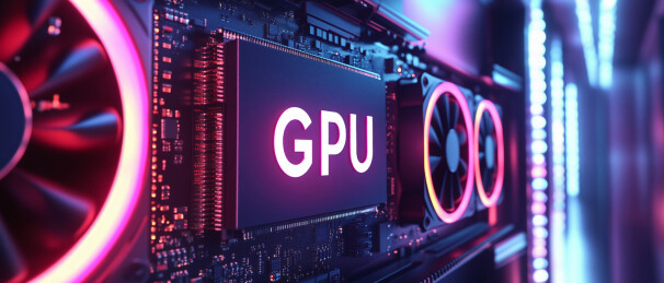 科技感GPU图形处理器