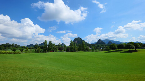广西桂林桂海晴岚景区风光