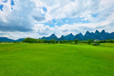 广西桂林桂海晴岚景区风光