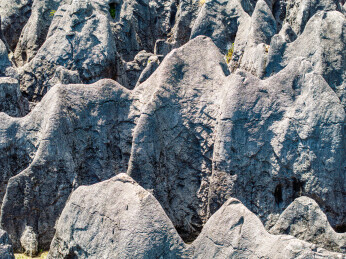 中国湖北宜昌奥陶纪石林景区风光