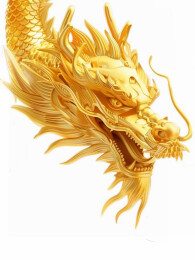 金色龙头