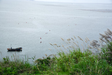 汪洋大海中的一条小船