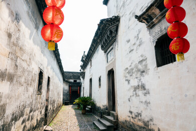 丽水缙云河阳古村