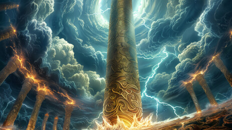 中国神话定海神针场景