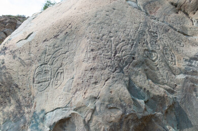 中国宁夏银川贺兰县贺兰口岩画