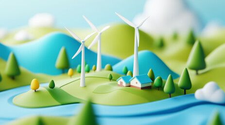 新能源风能发电节能环保插图