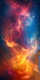 五彩斑斓的星云