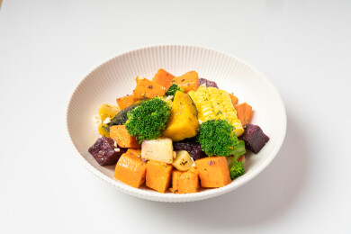 美味的时蔬沙拉