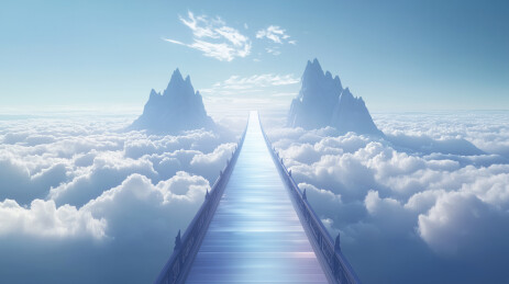 通往天际的天桥