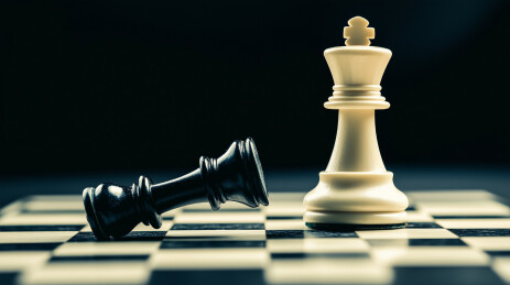 国际象棋黑白棋子的对抗