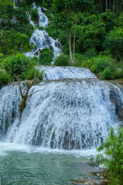 贵州荔波小七孔景区|翠谷瀑布