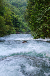 贵州荔波小七孔景区|六十八级叠水瀑布