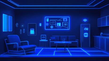 物联网概念场景图