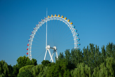 龙潭中湖公园的摩天轮（北京市东城区）