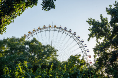 龙潭中湖公园的摩天轮（北京市东城区）