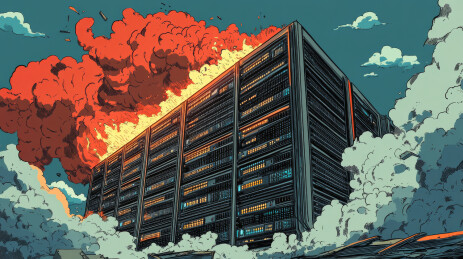 存储技术硬件科技主图背景图