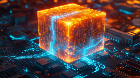 存储技术硬件科技主图背景图