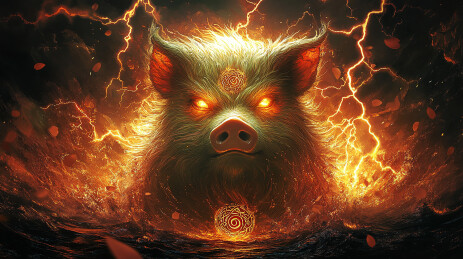 猪头巨兽，掌控自然之力的暗夜霸主