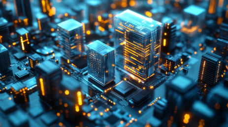 存储技术硬件科技主图背景图