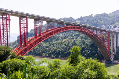 中国湖北恩施野三峡清江大峡谷