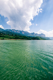 中国湖北恩施野三峡清江大峡谷