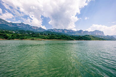 中国湖北恩施野三峡清江大峡谷