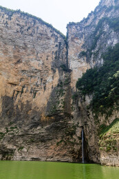 中国湖北恩施野三峡清江大峡谷