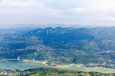 中国湖北恩施野三峡清江大峡谷