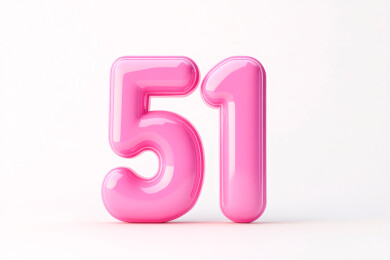 五一劳动节数字三维渲染3D立体数字插图