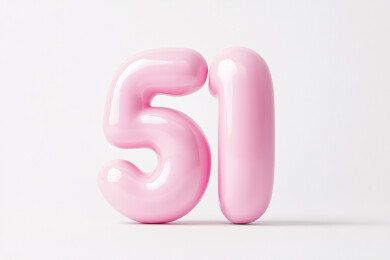 五一劳动节数字三维渲染3D立体数字插图