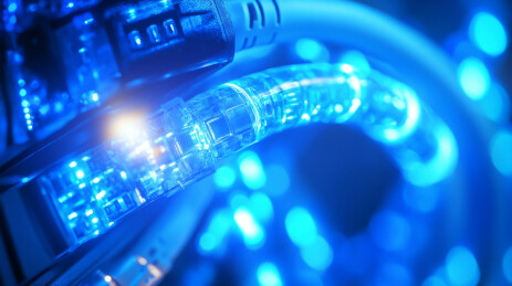 网络光纤通信信息传输背景图