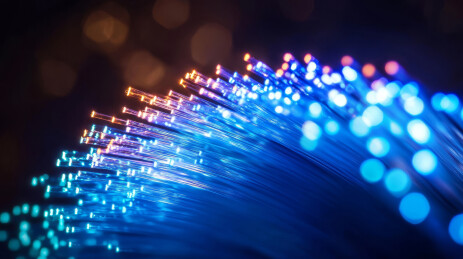 网络光纤通信信息传输背景图