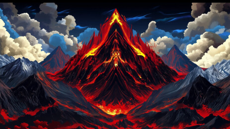 西游记火焰山奇幻壁纸