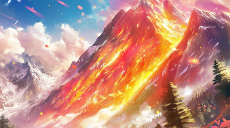 西游记火焰山奇幻壁纸
