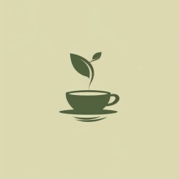 茶矢量插画logo设计