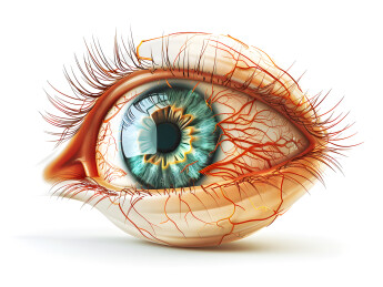 一只眼睛插画模型