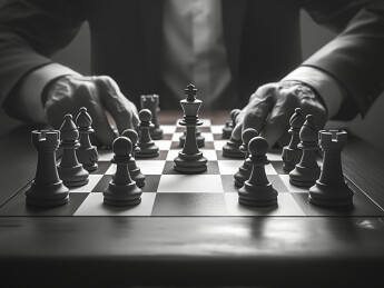 下国际象棋的人
