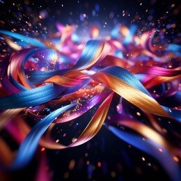 3D飘带素材
