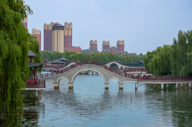 山东省泰安天平湖公园